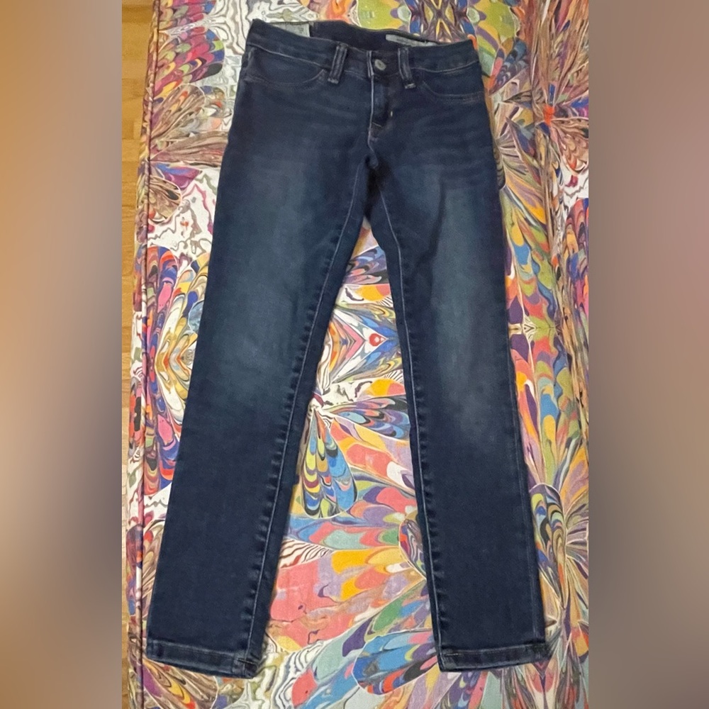 Girls Ralph Lauren Polo Aubrie Legging Jeans Size 7 Excellent Worn Once